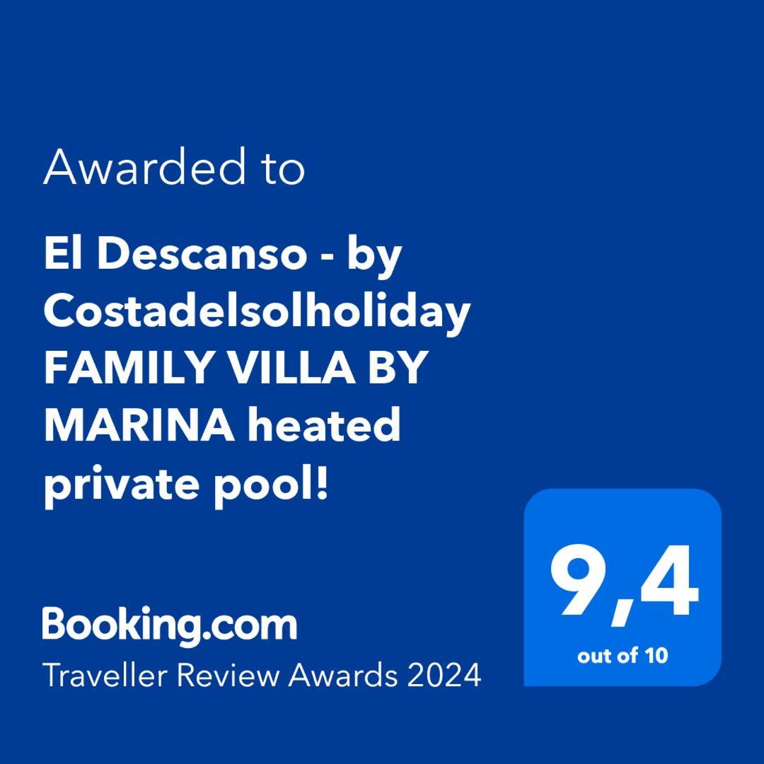 El Descanso - By Costadelsolholiday Family Villa By Marina Heated Private Pool! 베날마데나코스타 외부 사진